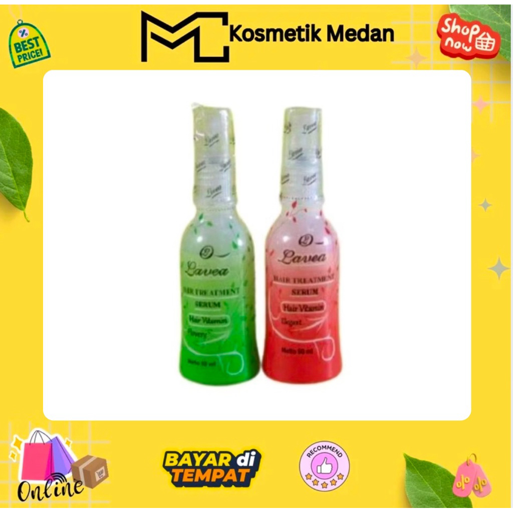 Vitamin Rambut Lavea Kecil/Lavea Hair Treatment Serum 60ML