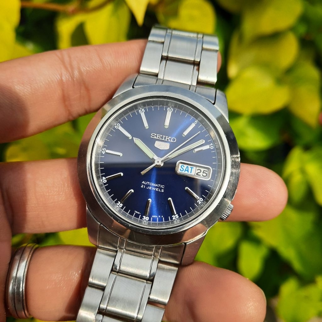Seiko 5 Automatic SNKE51K1 Navy Blue Sunbrust SNKE51 7S26-02W0