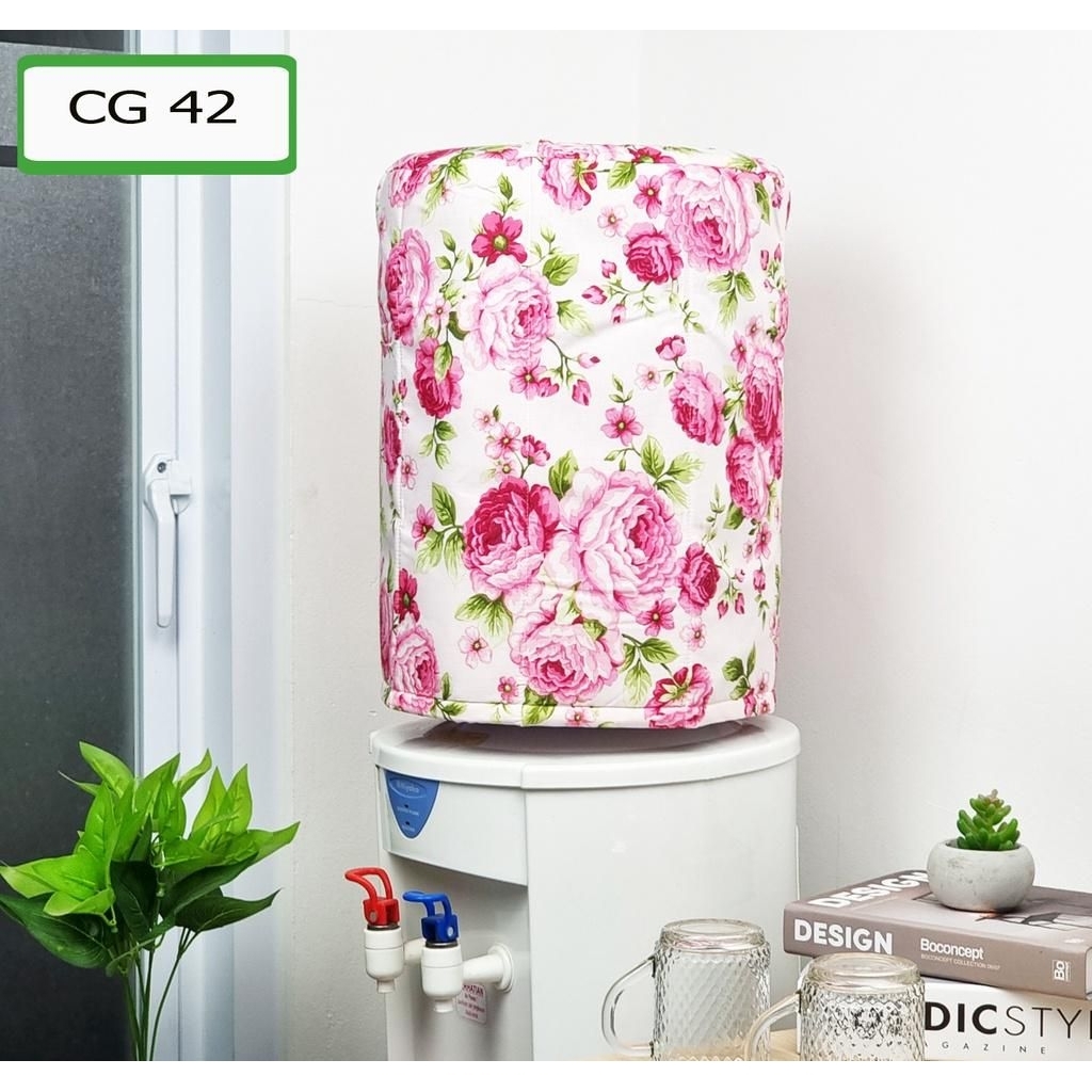 Sarung Cover Galon Bahan Premium - Sarung Galon Motif Estetik - Kain Tutup Galon Kualitas Premium - 