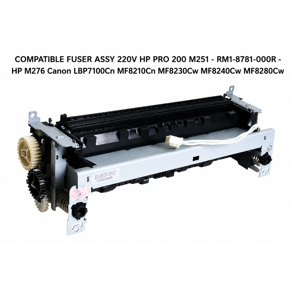 COMPATIBLE FUSER ASSY 220V HP PRO 200 M251 - RM1-8781-000R - HP M276 Canon LBP7100Cn MF8210Cn MF8230