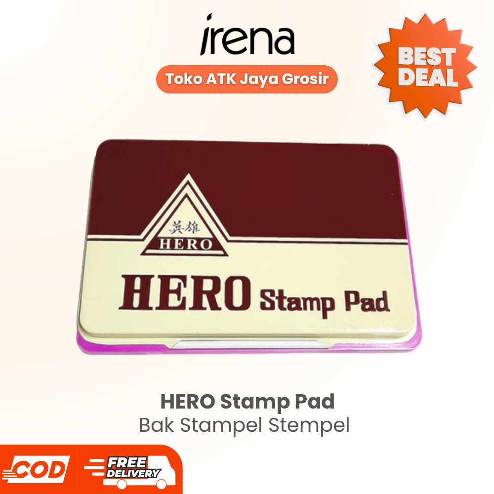 HERO Stamp Pad / Bak Stampel Stempel / Bantal Papan Cap