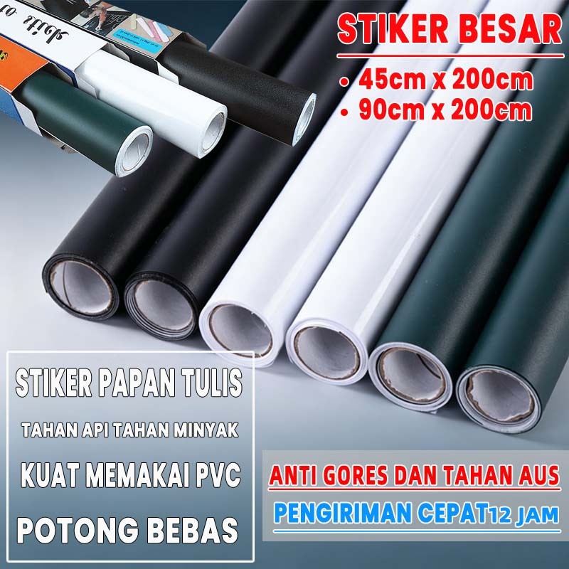 [grandmaster] Sticker Papan Tulis Putih Whiteboard Premium stiker papan tulis papan tulis kertas sti