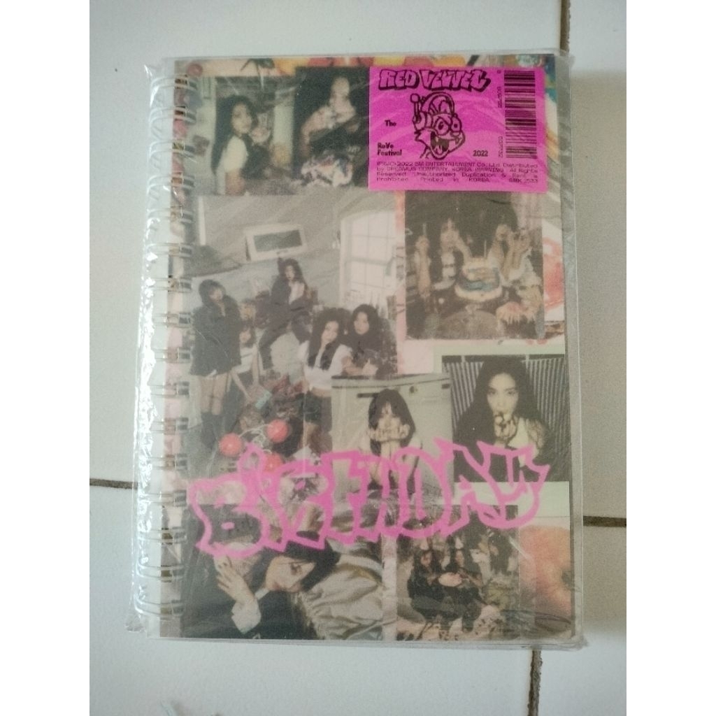 album only RED VELVET birthday