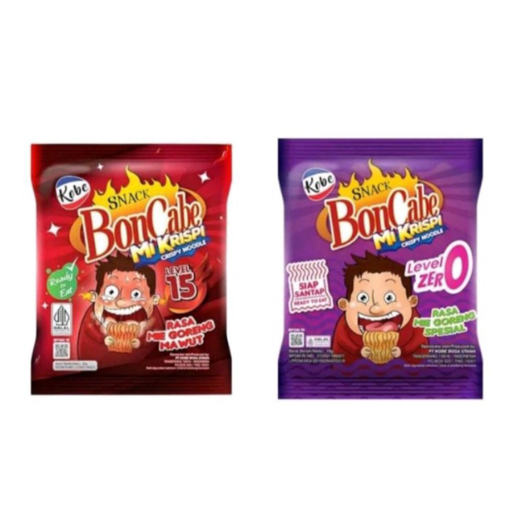 Snack Boncabe Mie krispi 1 rtg 10 pcs