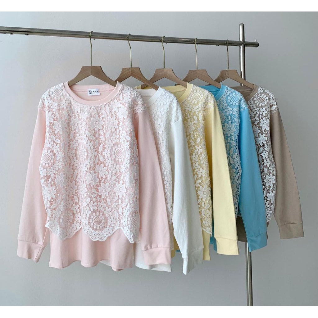 Atasan kaos Kombi brokat 8802 import