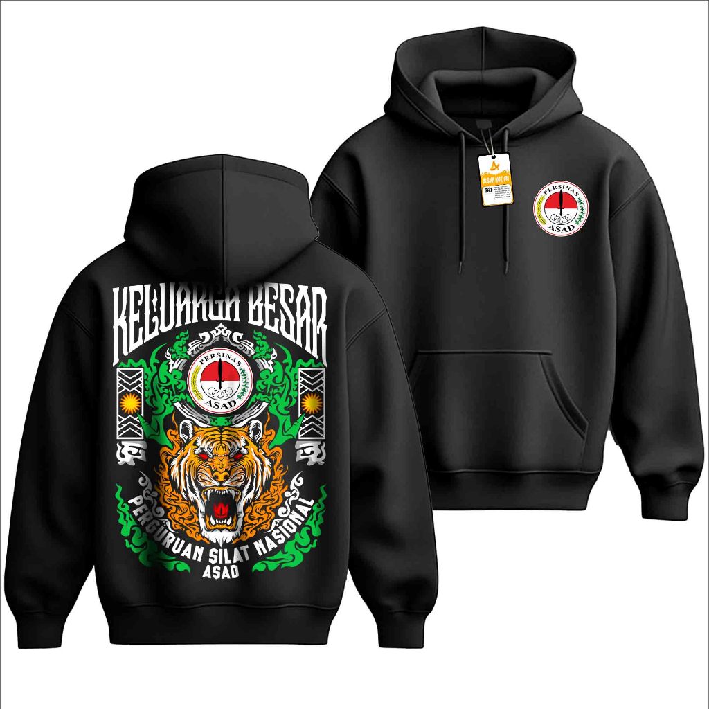Hoodie PERSINAS ASAD Fighter 1993 Terbaru - Kaos Silat Nasional