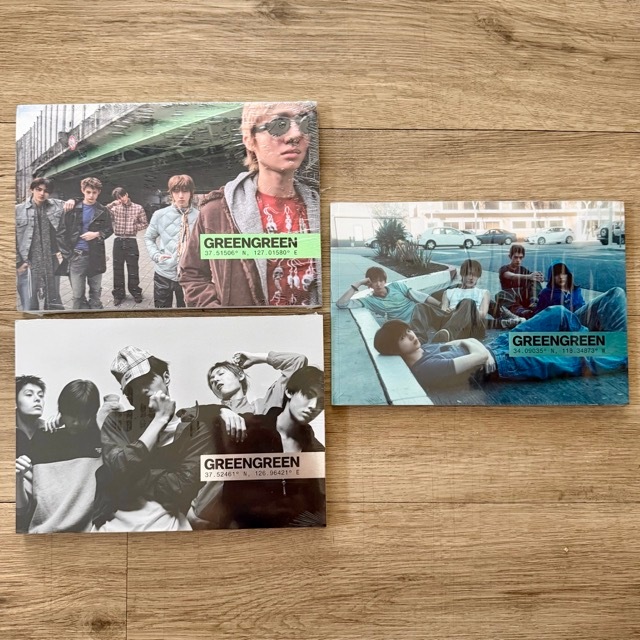 [READY STOCK] ALBUM CORTIS GREENGREEN PHOTOBOOK VER