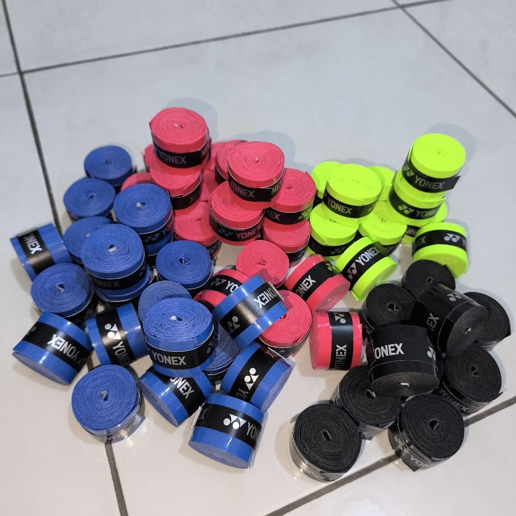 GRIP RAKET BADMINTON YONEX BADMINTON ANTI SLIP TEBAL ada Grip Lining