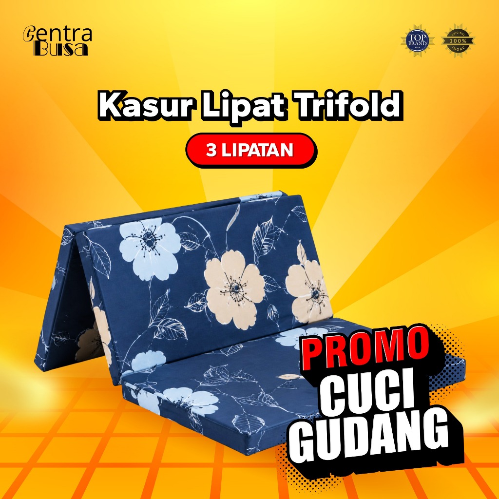 CUCI GUDANG Kasur Lipat Kasur Lantai Kasur Lipat Serbaguna Centra Busa CENTRA BUSA centrabusa