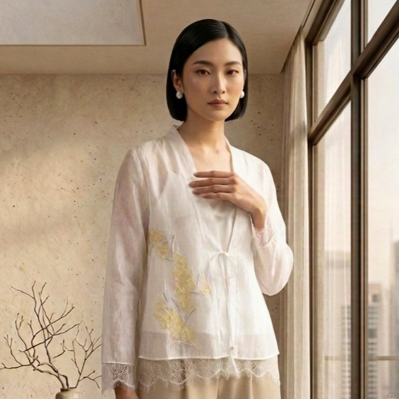 Sissae X Eva, Ayudia Top White