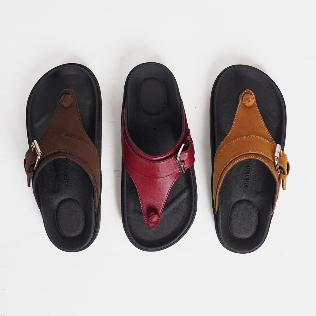 UNCLE JACK Sandal Casual Wanita Kulit Platform Anti Slip Lyodra