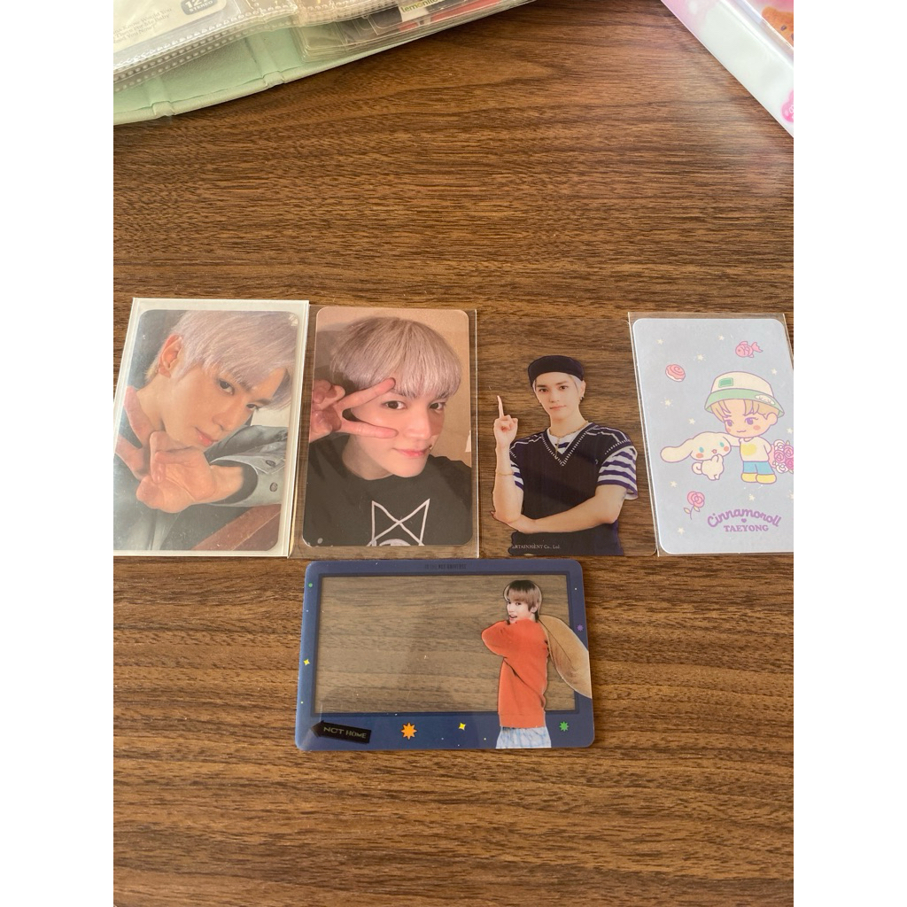 Photocard Official Taeyong NCT BTFM, WTMC, SG 127 2023, TC Sanrio, NCT Home