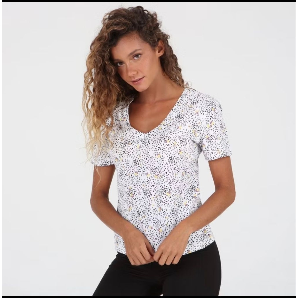 Kaos Volcom Wanita GST Seed White Original