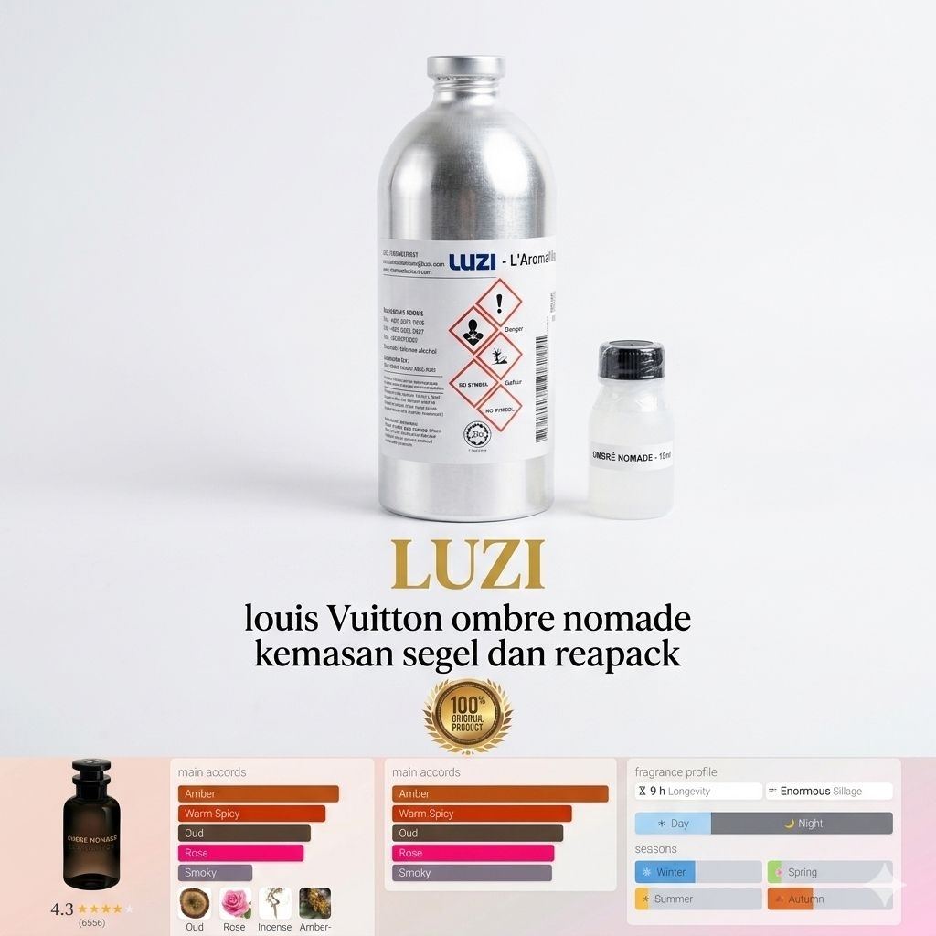 LUZI/OMBRE NOMADE/KEMASAN REPACK/BIBIT MURNI