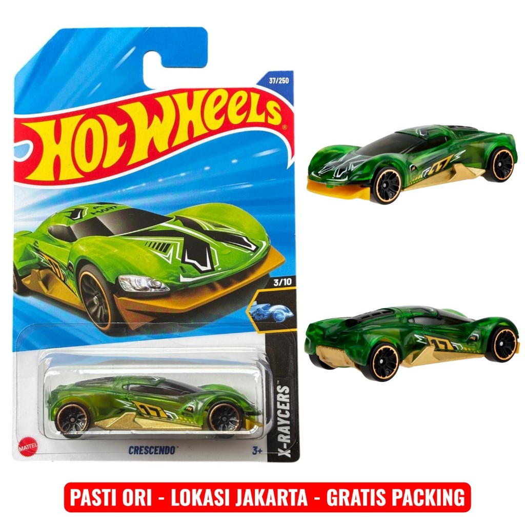 Hot Wheels Crescendo Hijau Lot K 2025