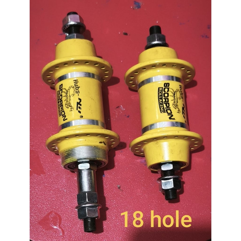 Hub freehub ulir 18 hole Scorpion