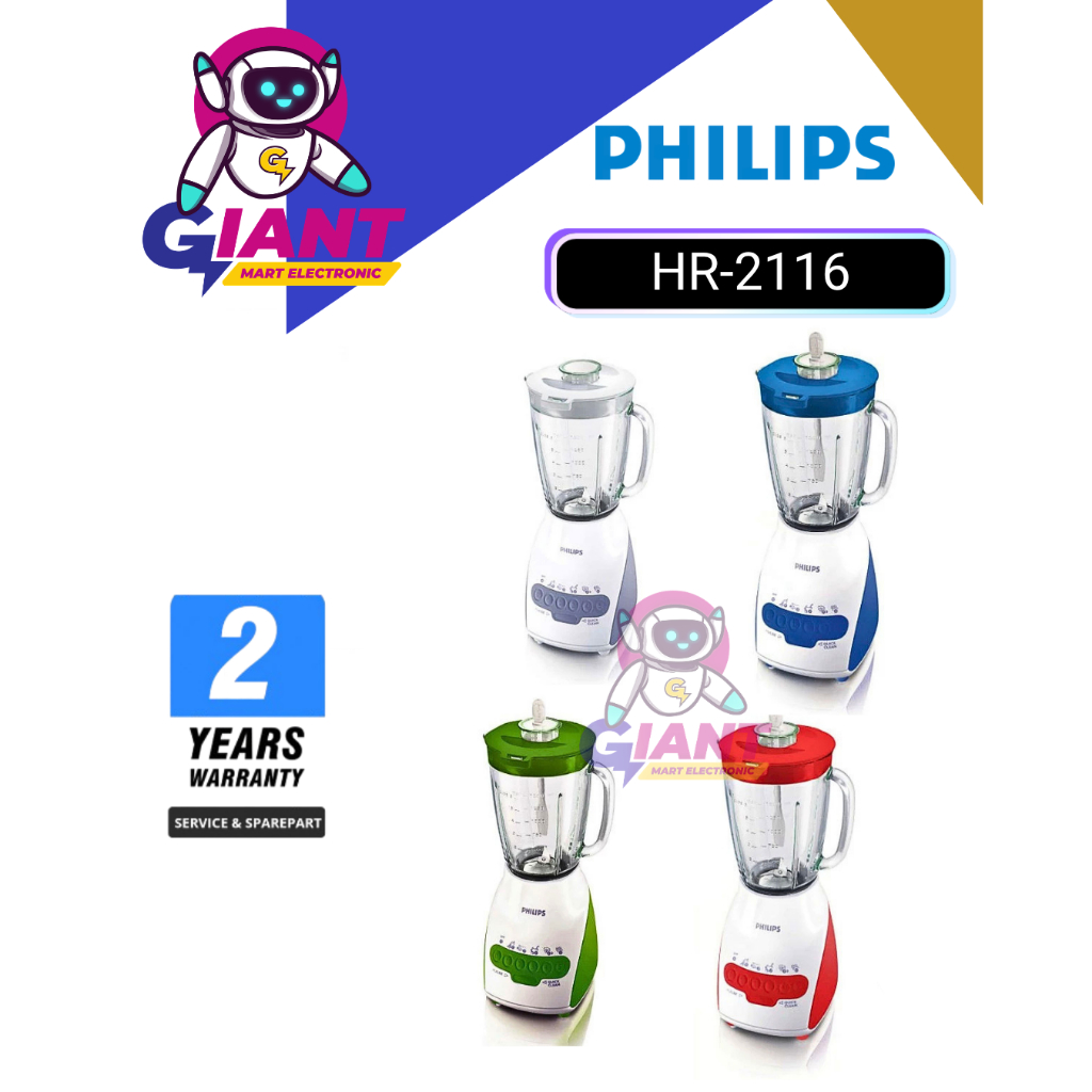 BLENDER PHILIPS BLENDER PHILIPS HR2116/00/HR2116/30/HR2116/40/HR2116/60 2 LITER KACA