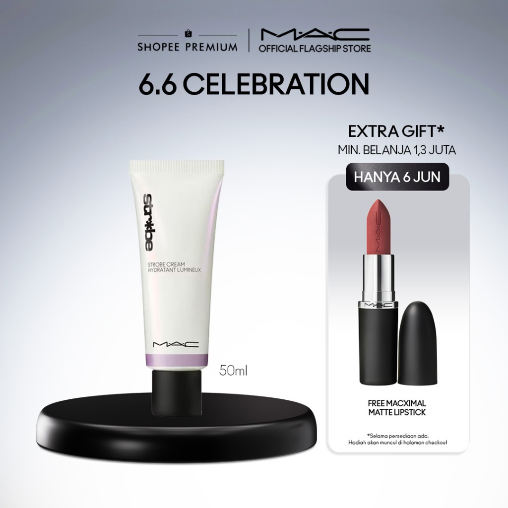 MAC Strobe Cream / 2-in-1 Moisturizer and Liquid Highlighter (Body and Face)