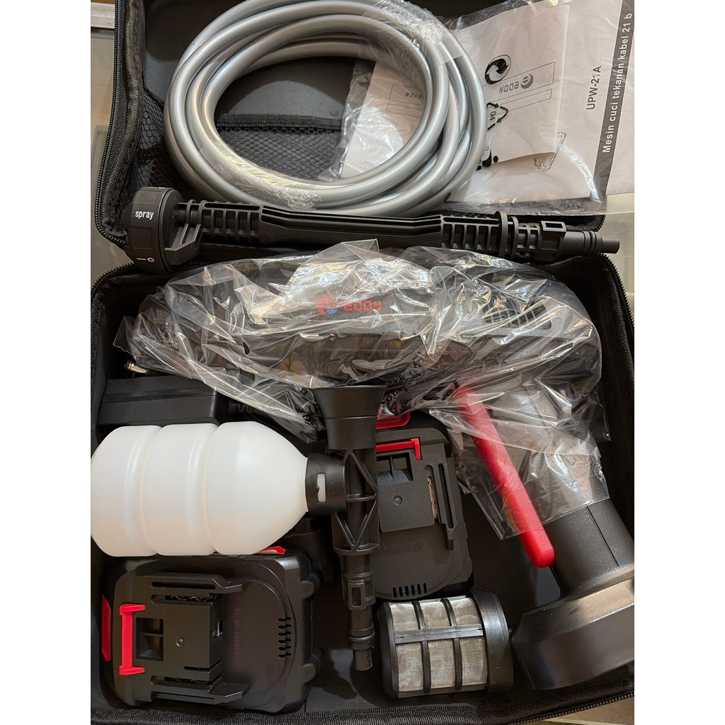 Jet Cleaner Baterai Cordless Edon 2baterai