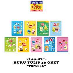 Okey Kiky Buku Tulis 38 Okey Batik / Pack Isi 10 PCS - Buku Tulis Okey Kiky