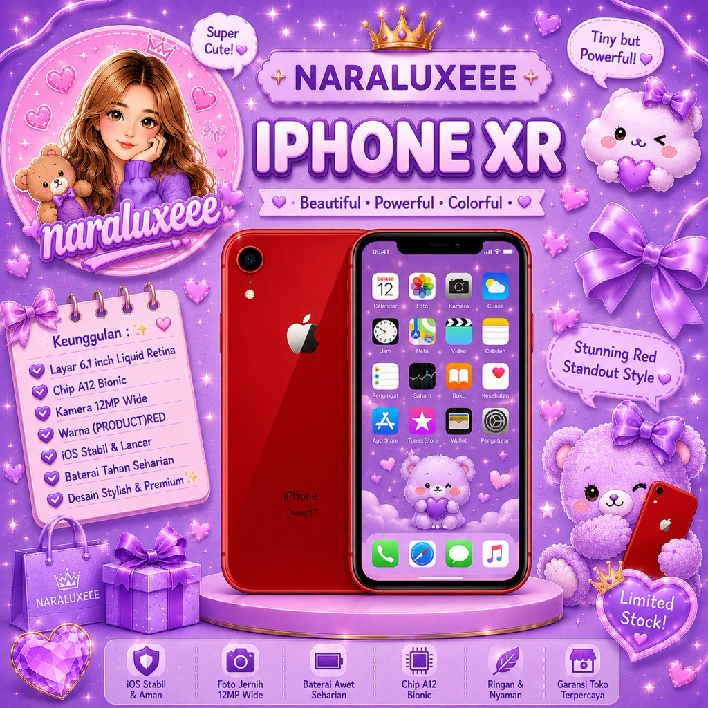 IPHONE XR RED 64GB