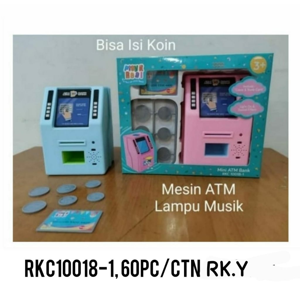 GAMA -  MAINAN ANAK SAFETY BOX/MINI ATM BANK RKC10018-1