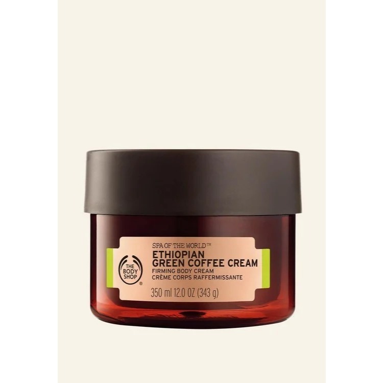 The Body Shop Spa of the World Ethiopian Green Coffee Cream 350ml - Firming Body Cream - Firming Rit