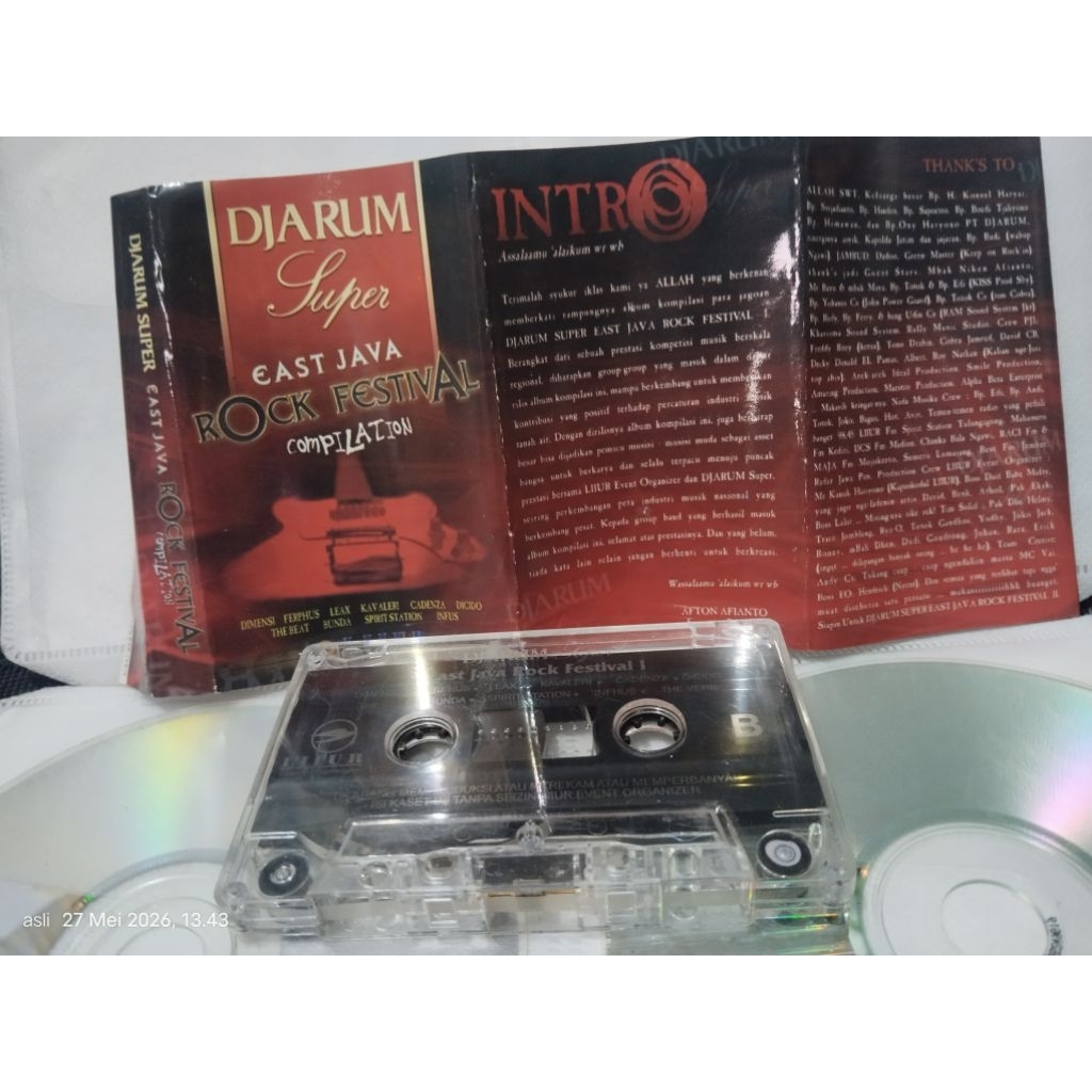 kaset pita ROCK FESTIVAL compilation
