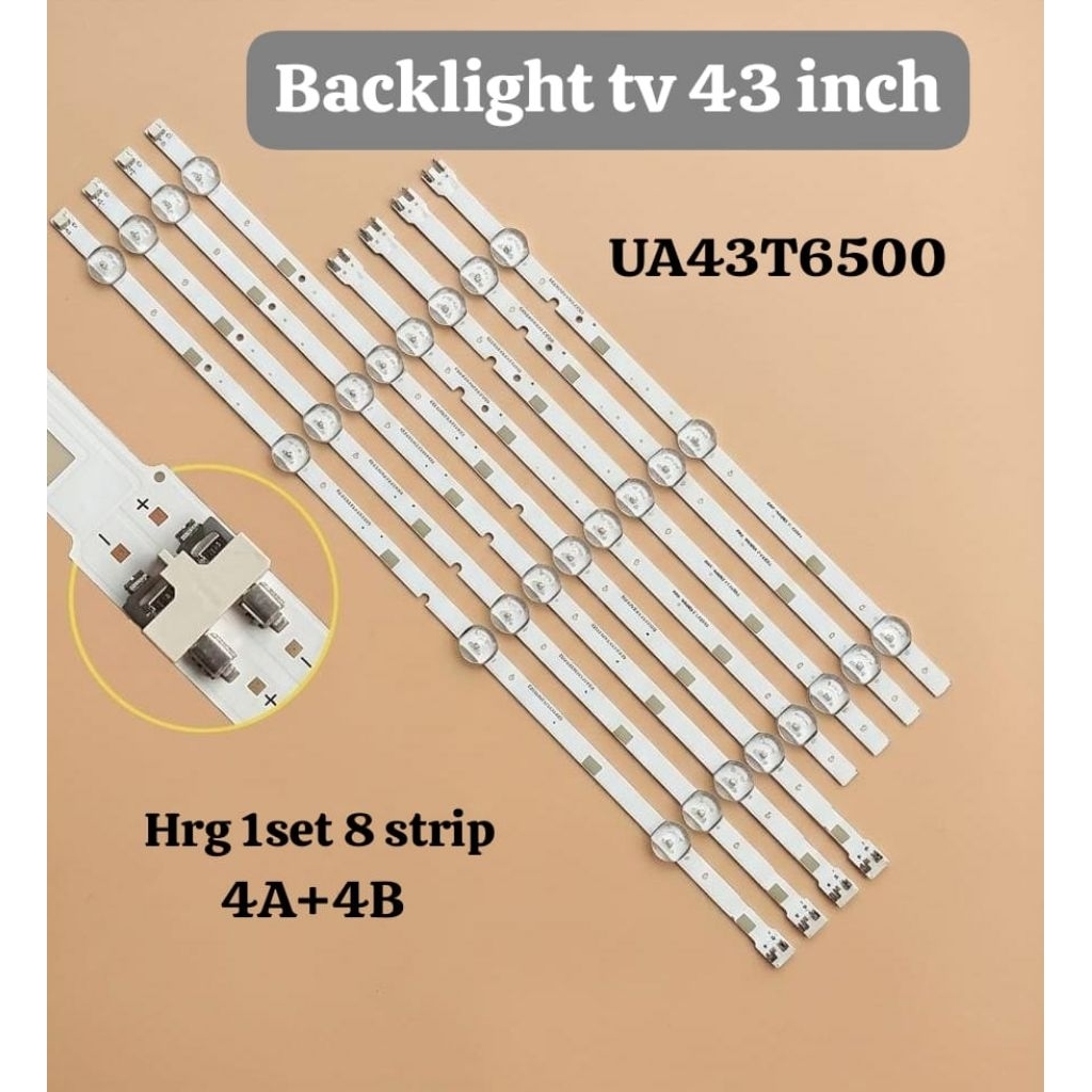BACKLIGHT TV SAMSUNG UA43T6500 UA 43T6500