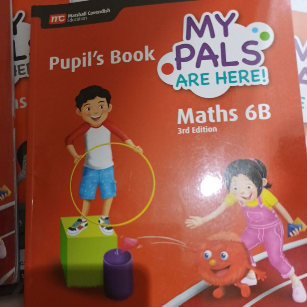 My pals are here Math pupil's book 6B