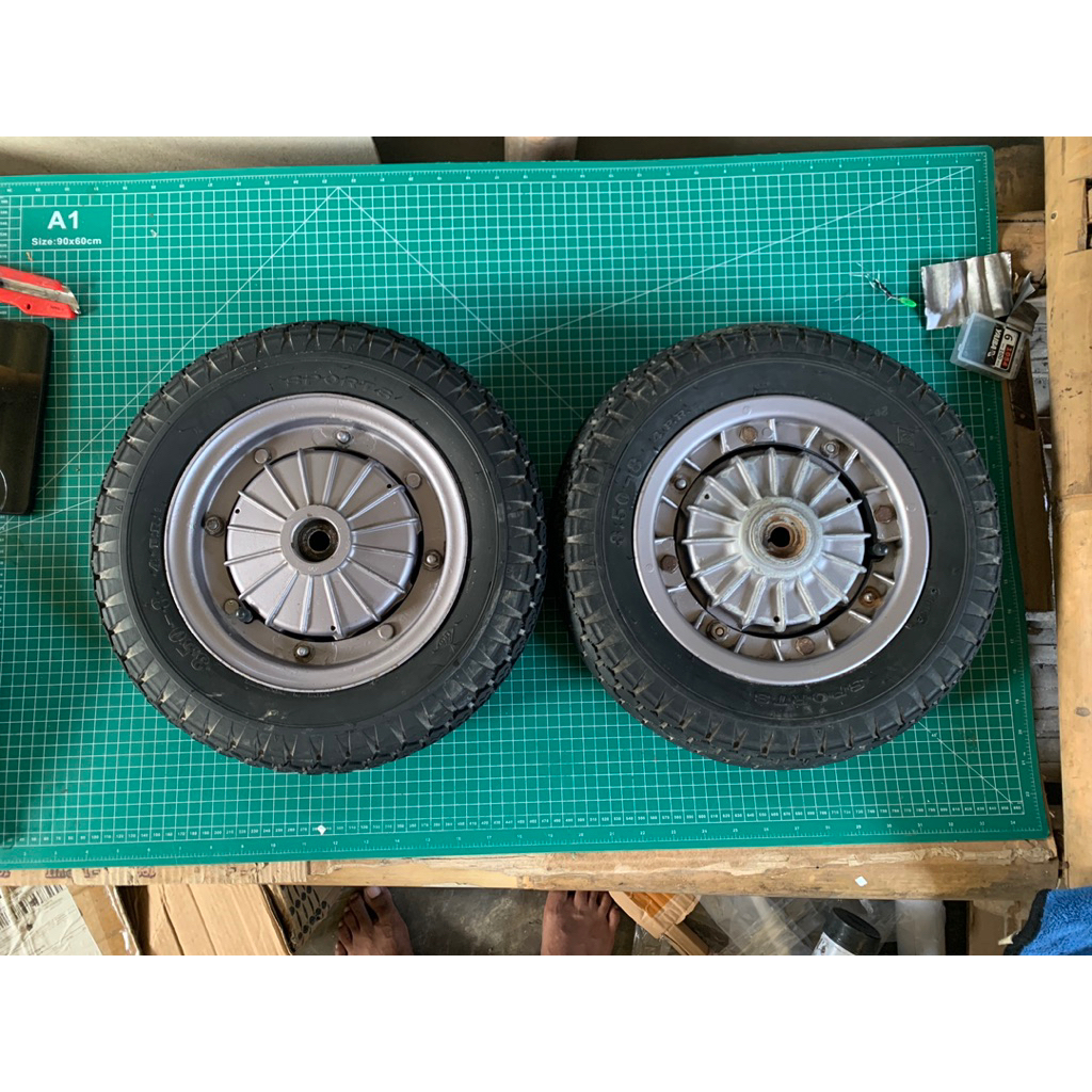 velg set ring 8 Vespa super vespa ps