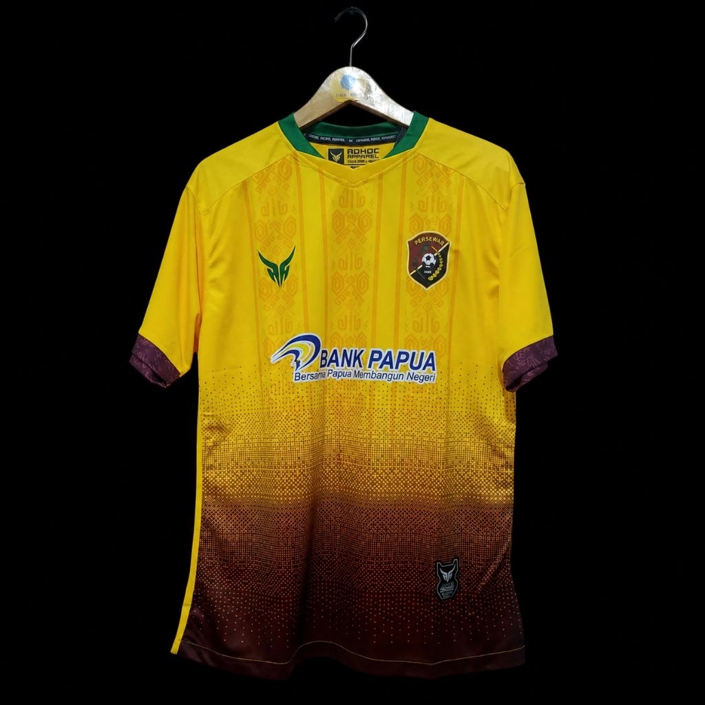 Jersey Persewar Waropen Home 2021 Original Player Issue Liga 2 BNWT