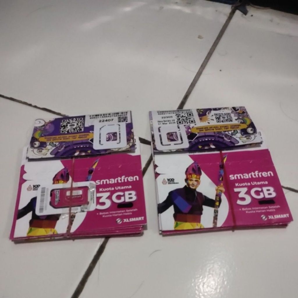 kartu bekas smartfren jaringan aktif termurah