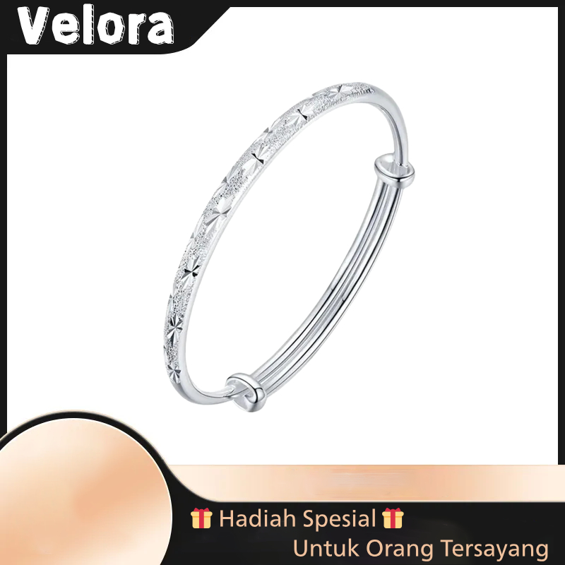 [Velora READY]Gelang perak (murni/lapis). Kado Valentine/ulang tahun untuk pacar. Bisa grosir.