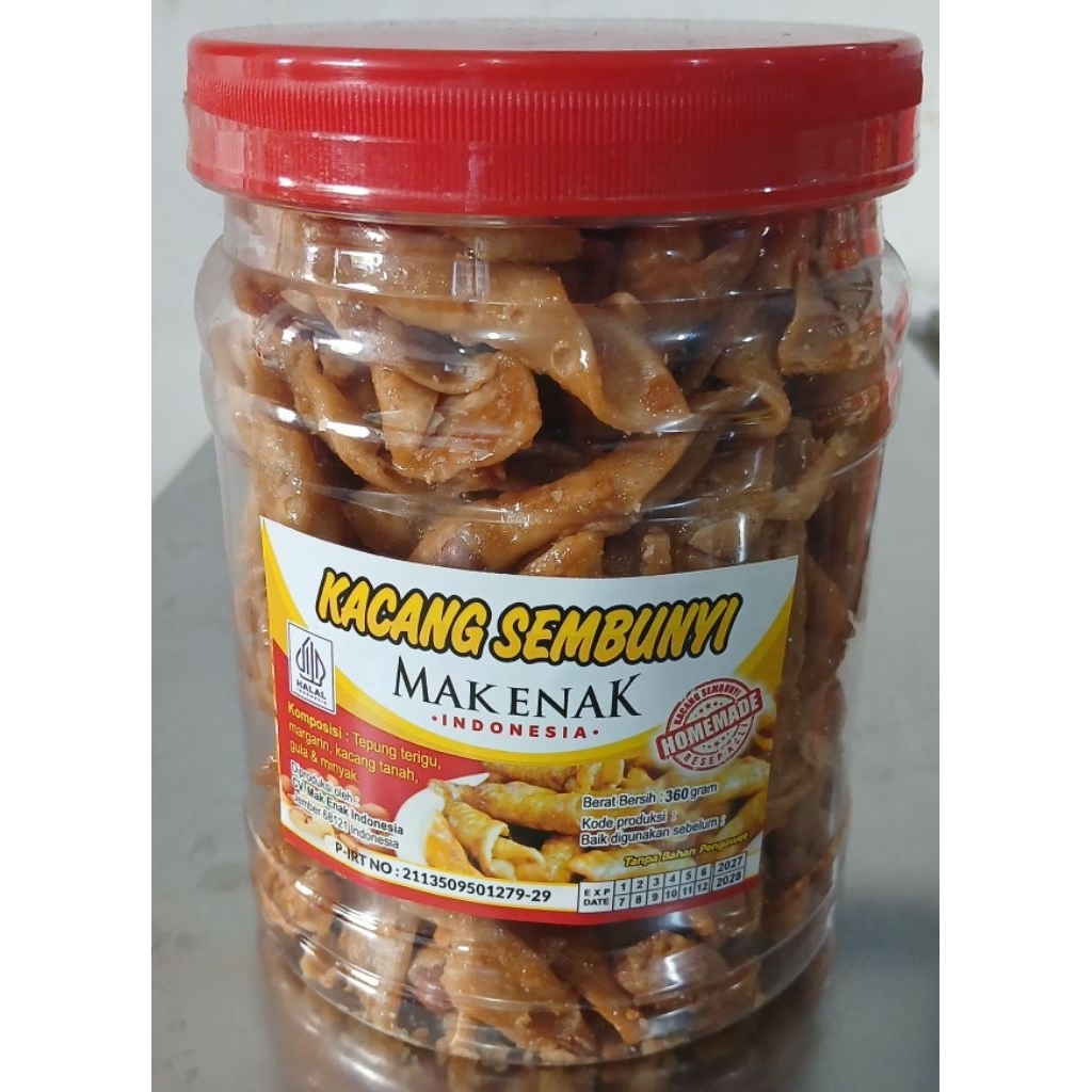 Kacang Sembunyi Mak Enak Jember