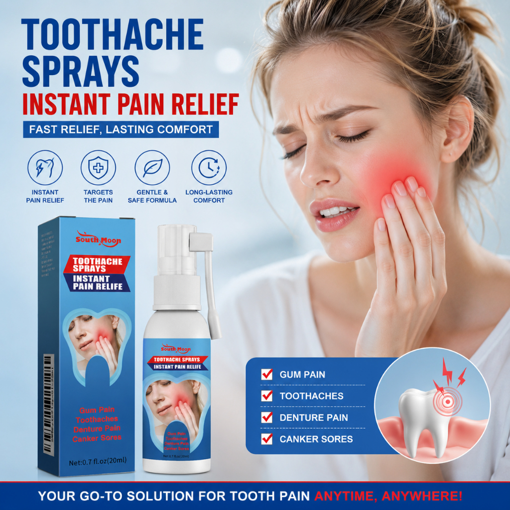 Ready South Moon Mouth Spray Obat Sakit Gigi Dan Gusi Obat Sakit Gigi Berlubang Ubat Sakit Gigi Berl