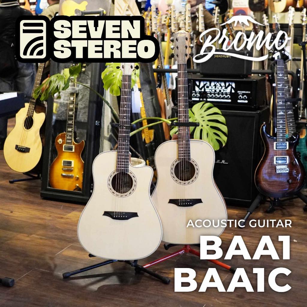 Bromo BAA1 Dreadnought Acoustic Guitar