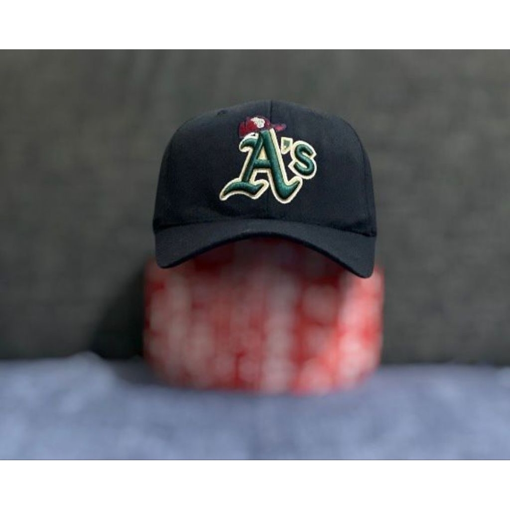 Topi MLB Oakland Athletics As Black Flexfit Original Vintage Second - Size S M