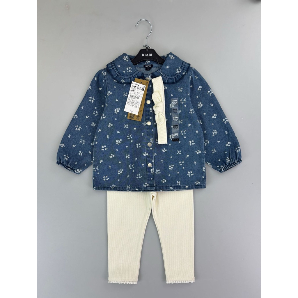 setelan jeans kiabi dan legging