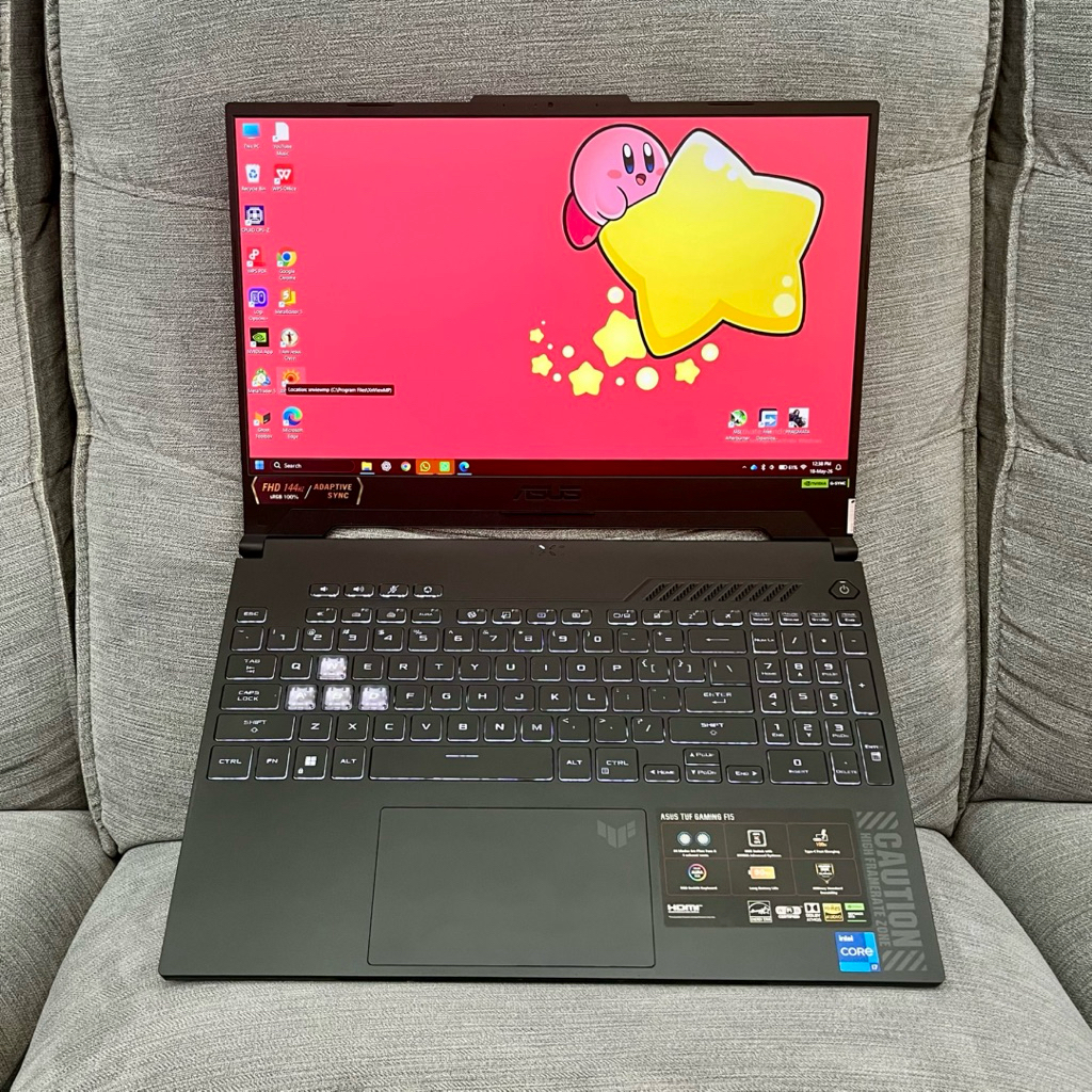 Laptop Asus TUF F15 FX507VV Gaming F15 I7-13620H RTX 4060 Almost Like New
