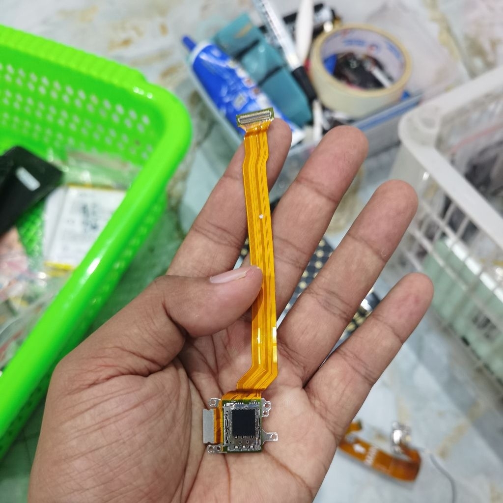 FLEKSIBEL PENGHUBUNG LCD + SLOT SIM POCO F4 ORI COPOTAN