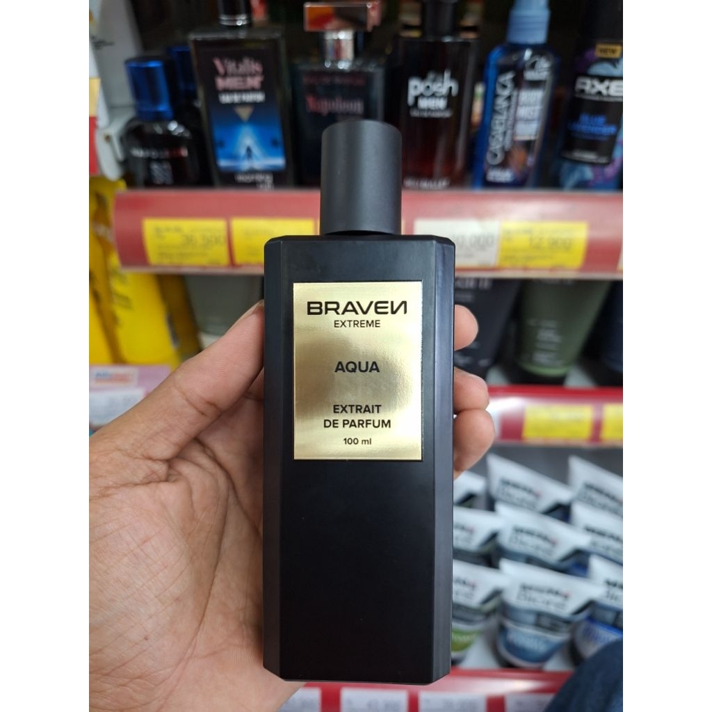 Braven Aqua Extrait De Parfume Oud 100ML - Aroma Tahan Lama