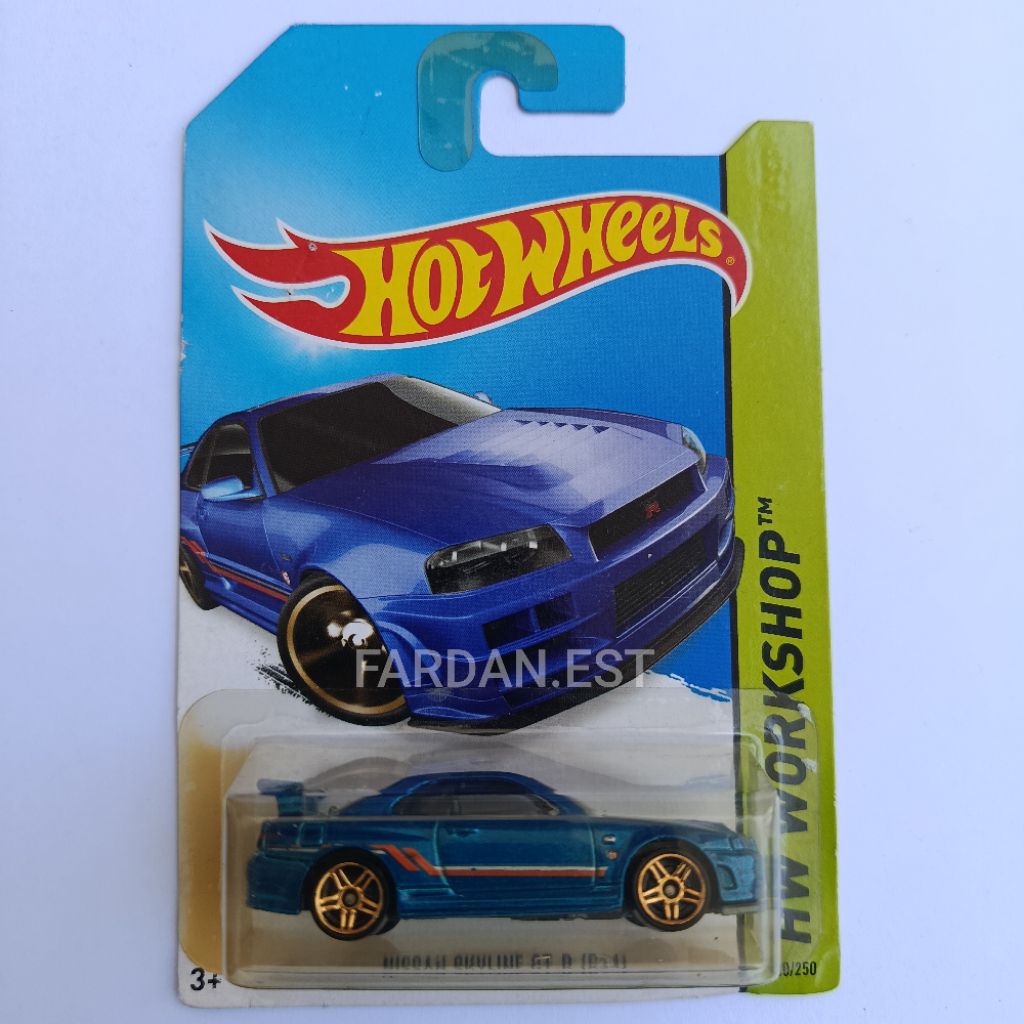 HOT WHEELS NISSAN SKYLINE GT-R (R34)