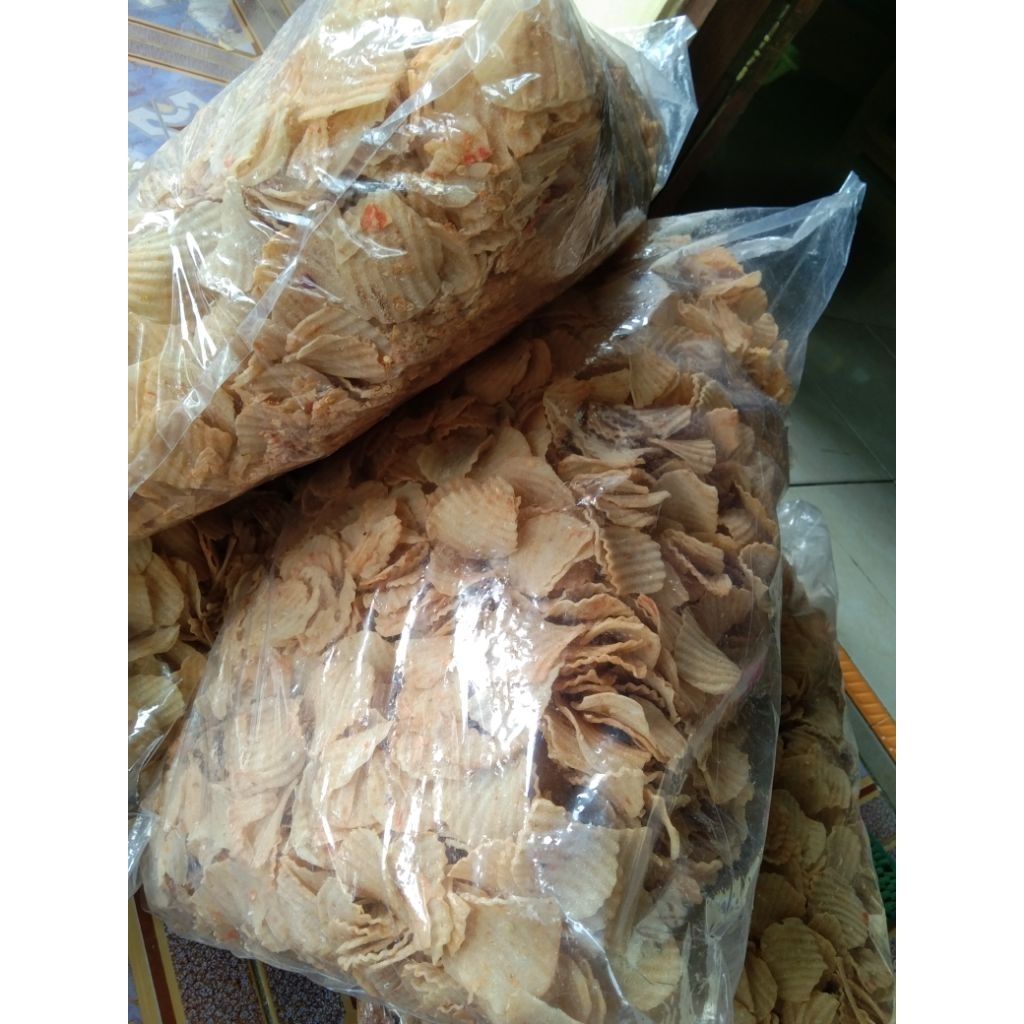 krupuk slondok & puyur MENTAH YA