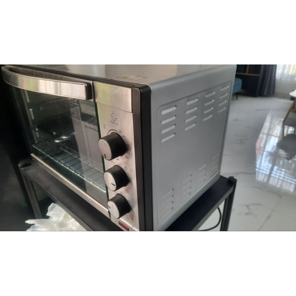 Electric Oven Dayton Kels Silver 35L
