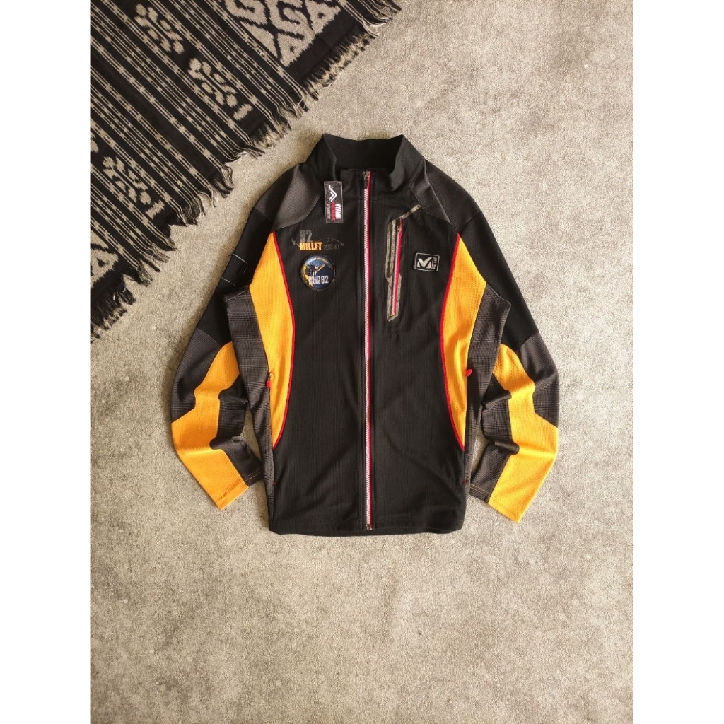 MILLET Baselayer Gunung (NYB547) - Baju Mendaki Bahan Quickdry Adem Untuk Kegiatan Outdoor