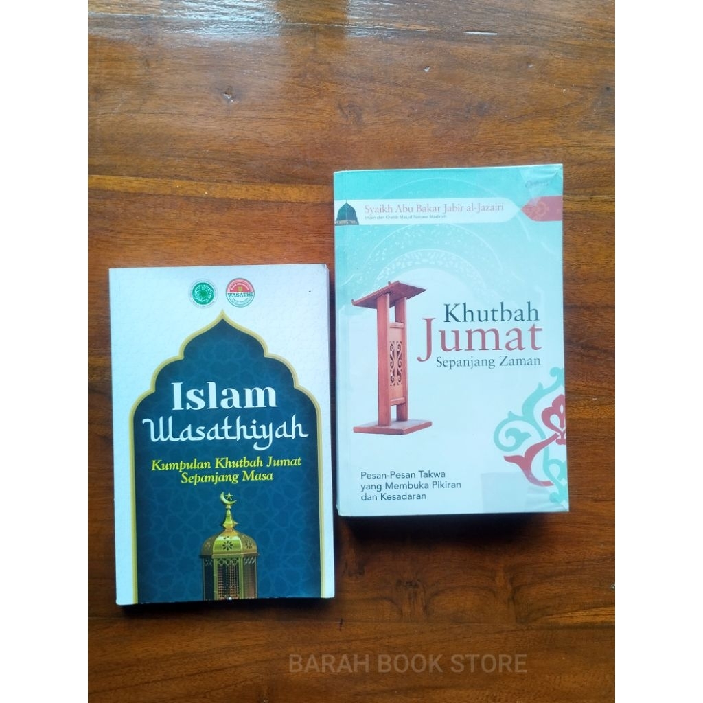 Buku Kumpulan Khutbah Jumat Sepanjang Zaman, Abu Bakar Jabir al-Jazairi, Bonus 1 buku (Khutbah Jumat