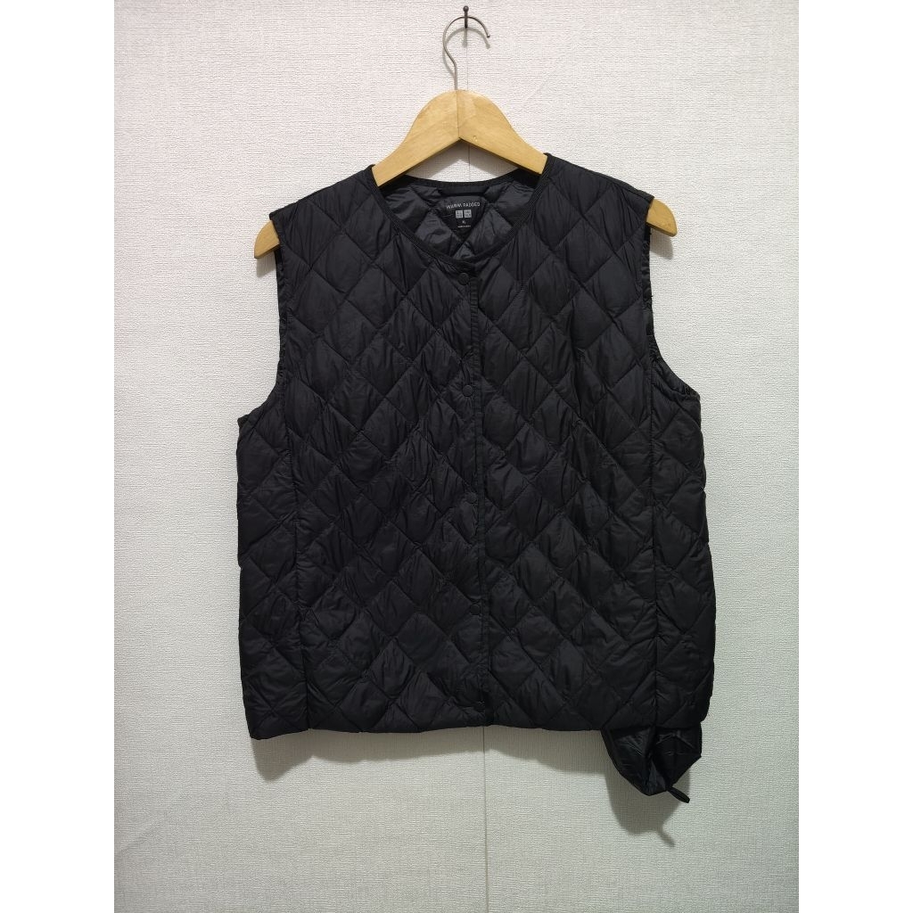 Vest warm padded bulu angsa Uniqlo packable