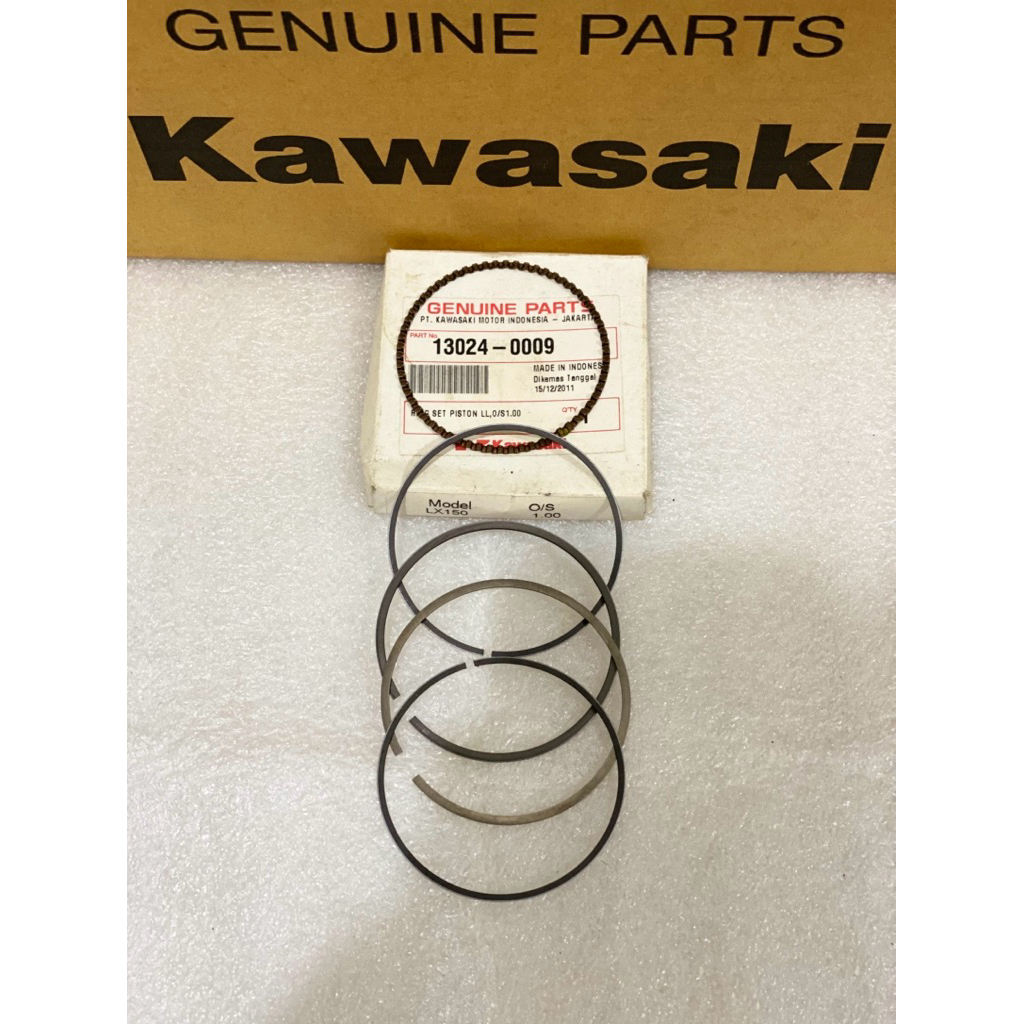 ring seher ring piston set os 100 kawasaki klx 150
