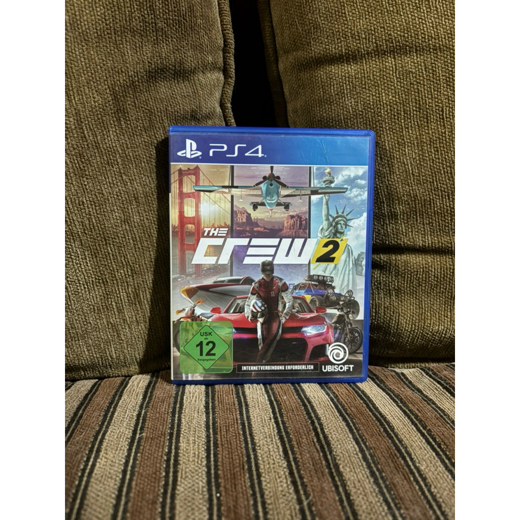 Bd Kaset The Crew 2 Ps4 Games Playstation 4 Game Balap Game Racing km